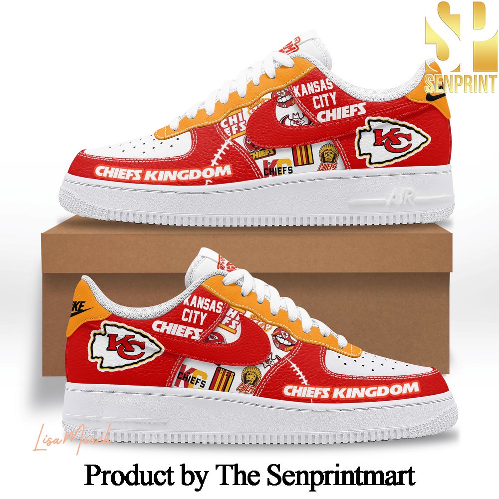 Kansas City Chiefs Gift Ideas Full Printed AF1 Sneaker SEN1431