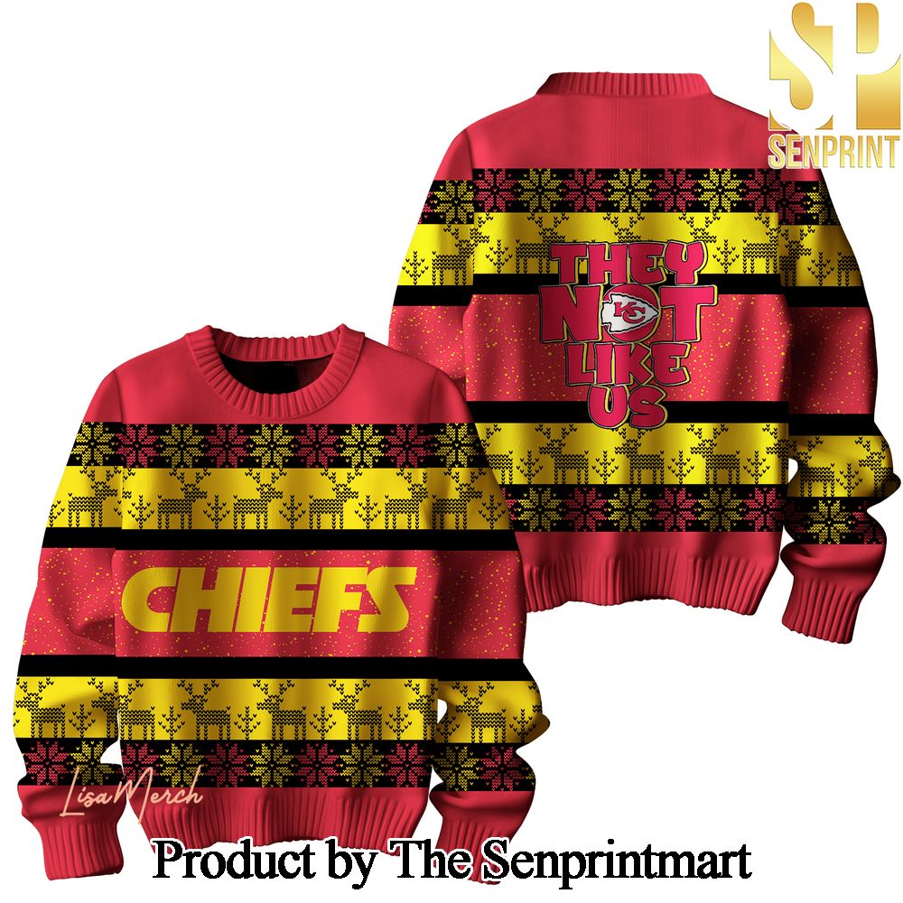 Kansas City Chiefs Gift Ideas Full Printed Ugly Sweater SEN1426