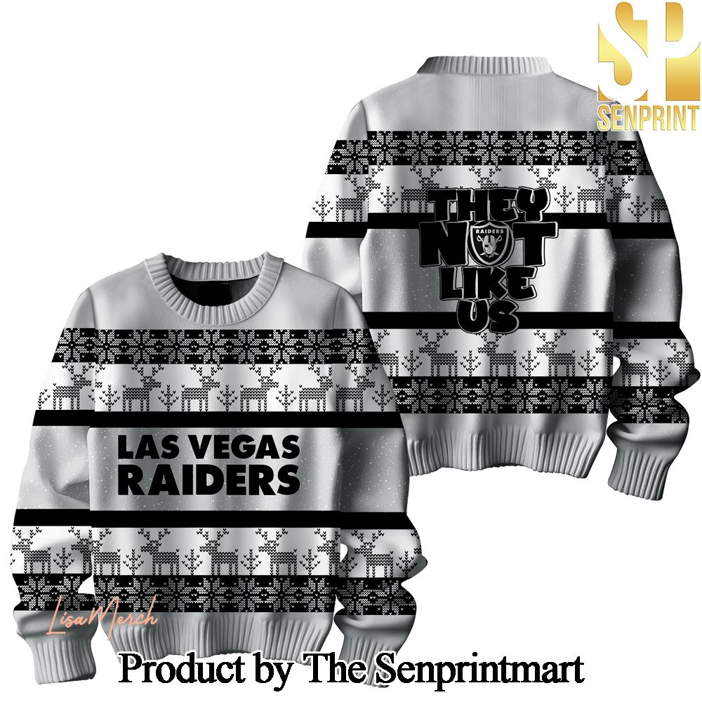 Las Vegas Raiders For Sport Fans All Over Printed Ugly Sweater SEN1586