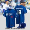 Los Angeles Dodgers Yoshinobu Yamamot Home Jersey Welcome to Los Angeles SEN1488