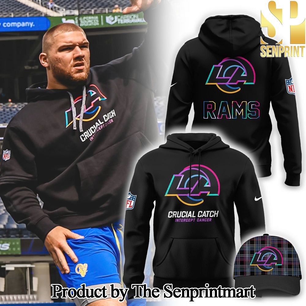 Los Angeles Rams Crucial Catch 2024 For Sport Fans Full Printed Combo Hoodie SEN1674