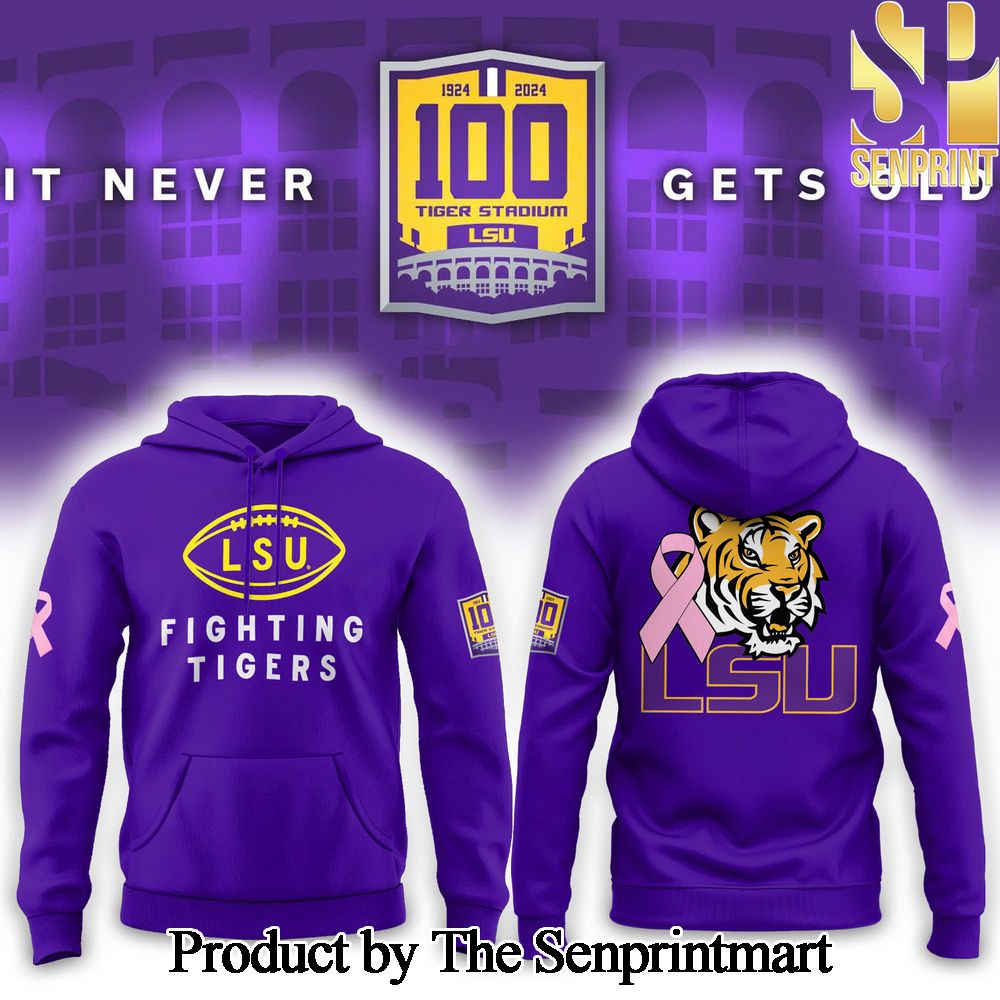 LSU Tigers Fighting Tigers 2024 For Sport Fans Full Printed Hoodie SEN1666