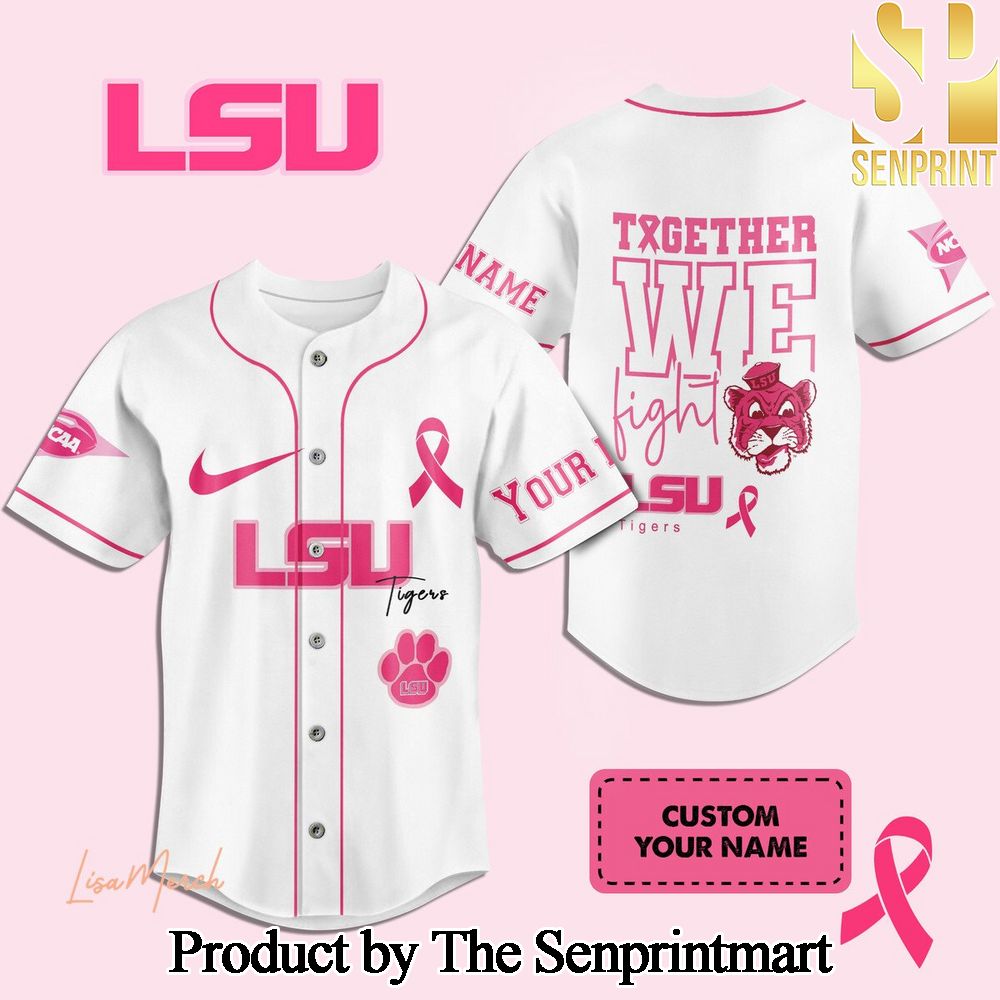 LSU Tigers For Fans All Over Printed Custom Jersey Shirt SEN1490