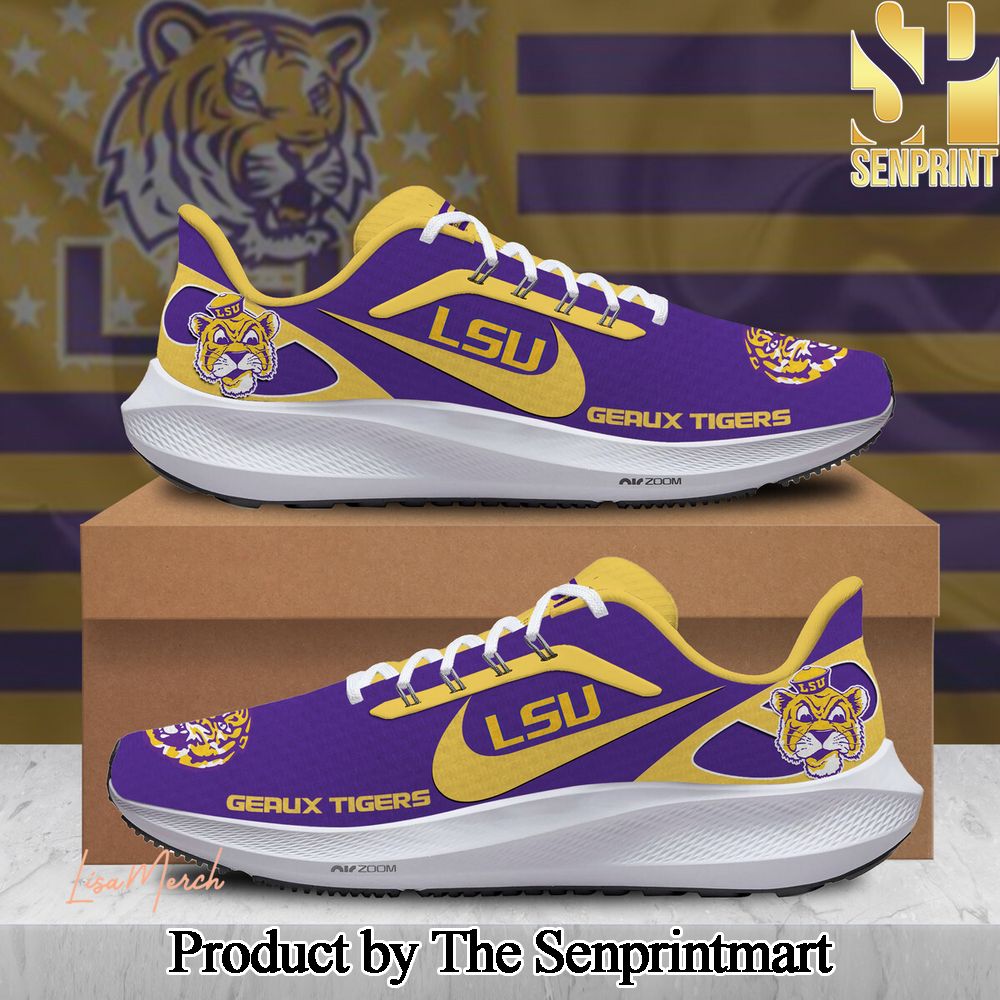 LSU Tigers Road Running Unique All Over Printed Shoes SEN1497