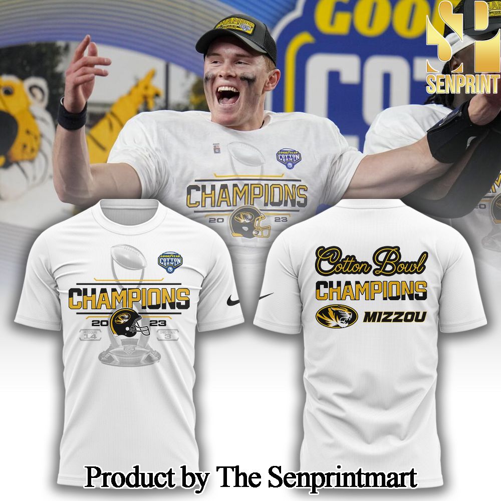 Missouri Tigers Football Cotton Bowl Champions T Shirt SEN1528