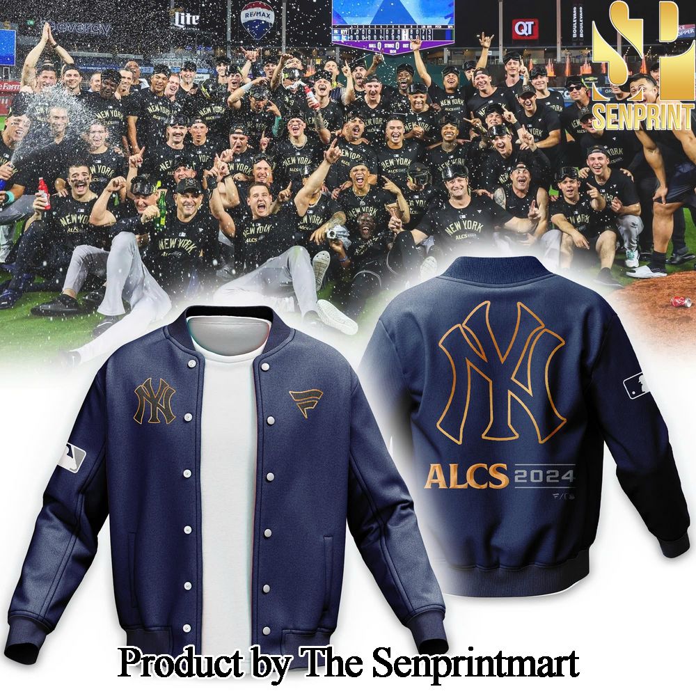 New York Yankees Navy 2024 National League Division Champions Locker Room Baseball Jacket SEN1563