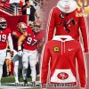 San Francisco 49ers Red For Sport Fans Full Printing Throwback Hoodie SEN1412