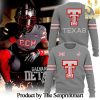 Texas Tech Football x Patrick Mahomes Galvanized Combo Hoodie and Jogger and Cap SEN1629