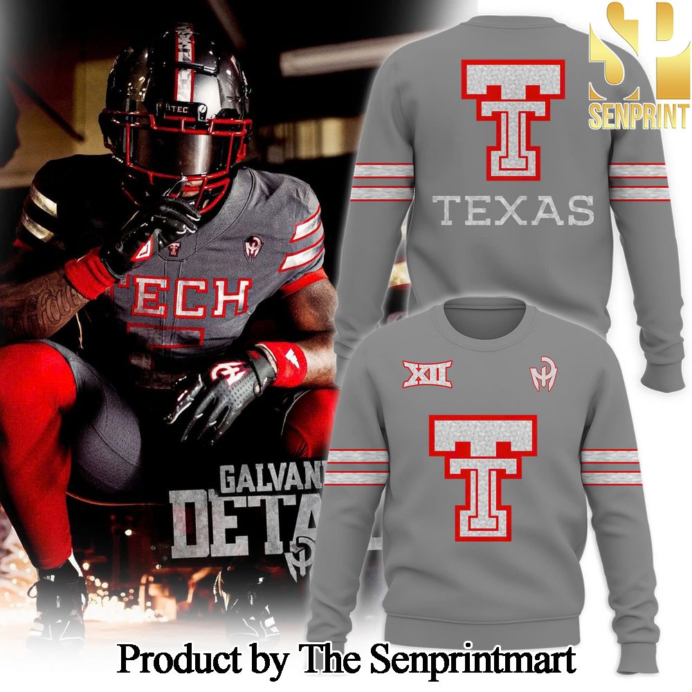 Texas Tech Football Galvanized For Sport Fans Full Printing Sweatshirt SEN1624