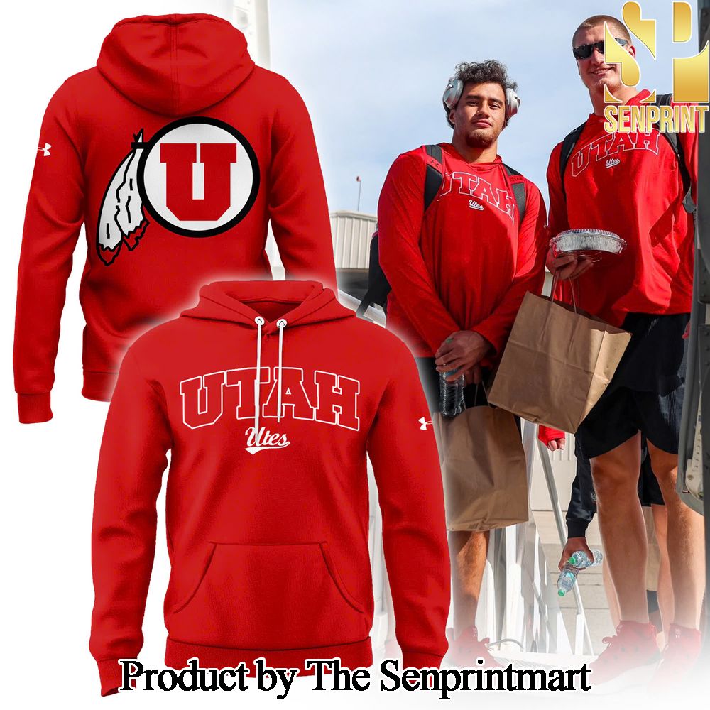 Utah Utes Football New Version For Sport Fans Full Printed Hoodie SEN1667