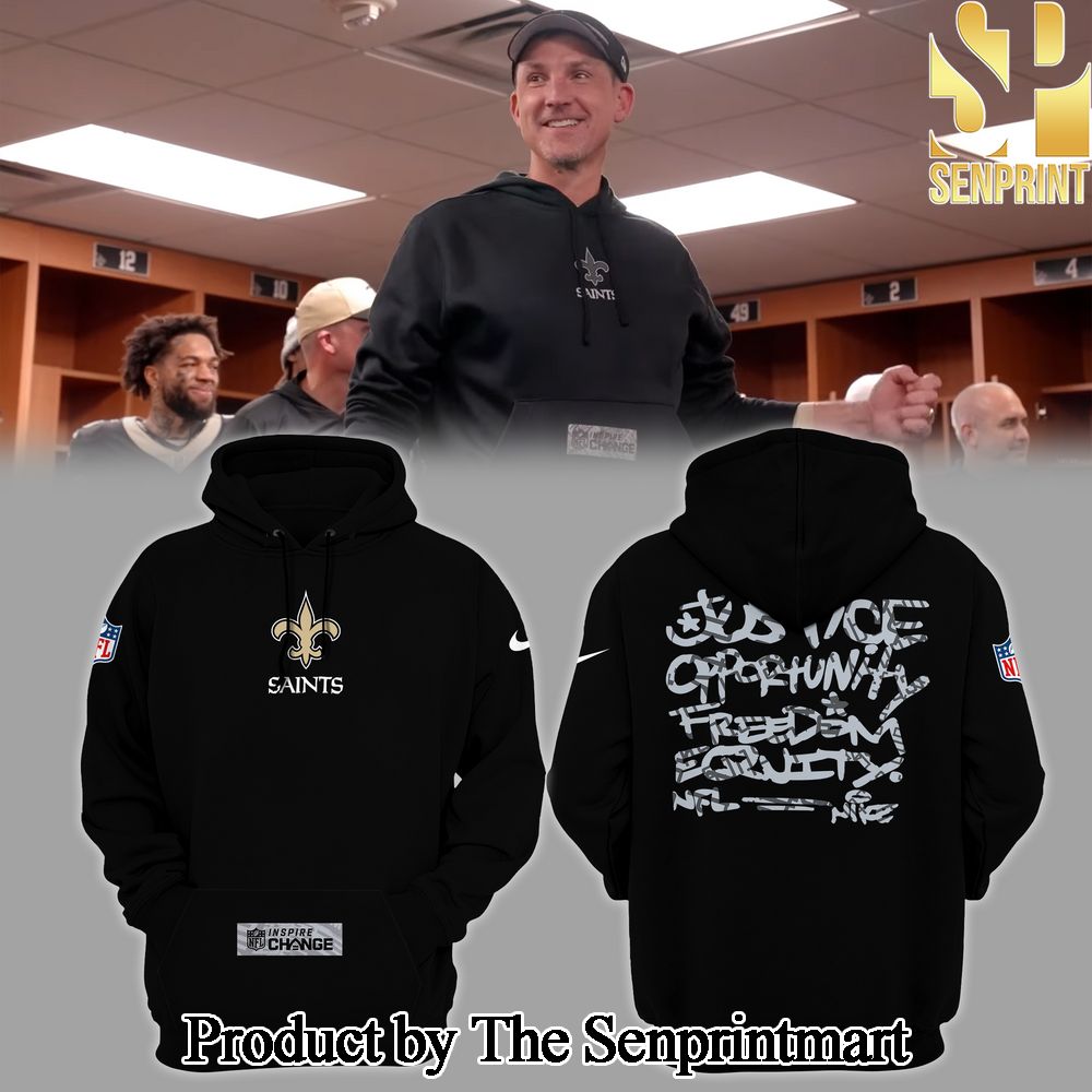 New Orleans Saints limited edition coach For Sport Fans Full Printing hoodie SEN1602