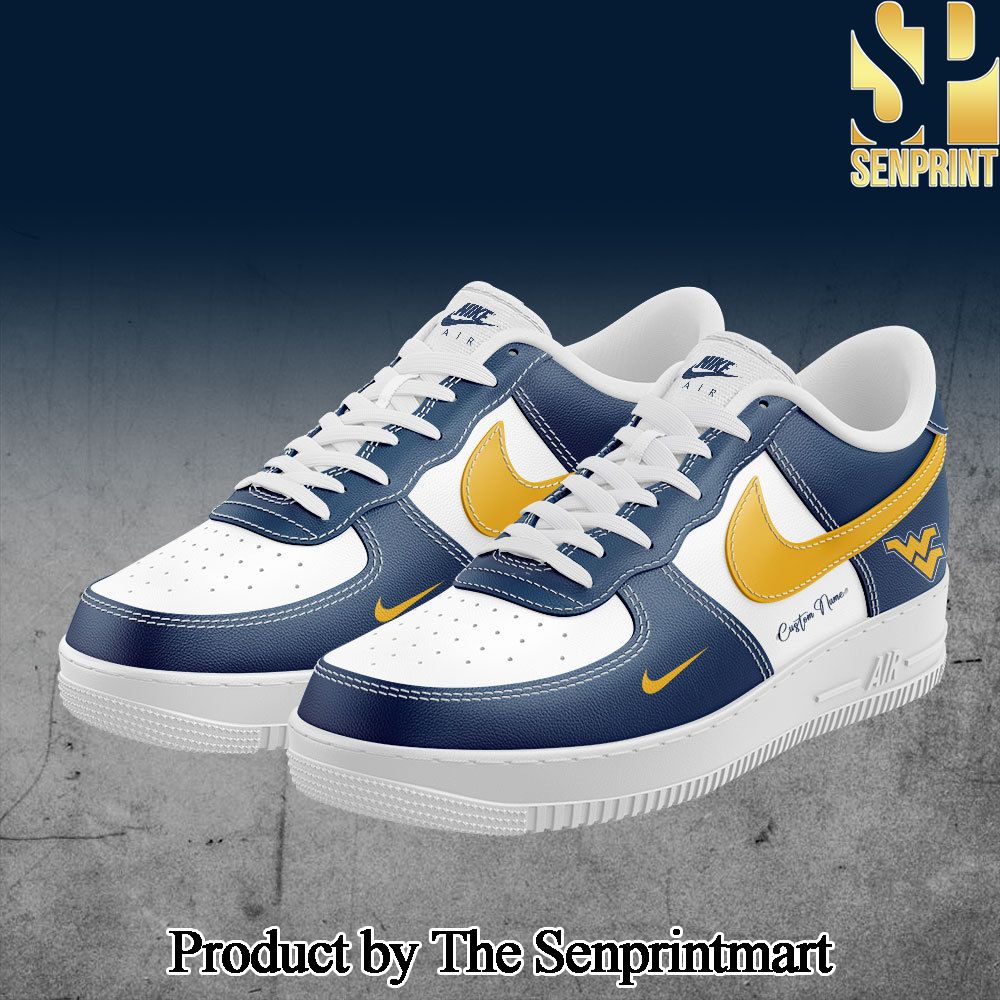 West Virginia Football New Version 2024 Custom Name For Fans Unique All Over Printed Shoes SEN1636