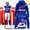 Buffalo Bills Pattern Full Printed Hoodie Set SEN2199