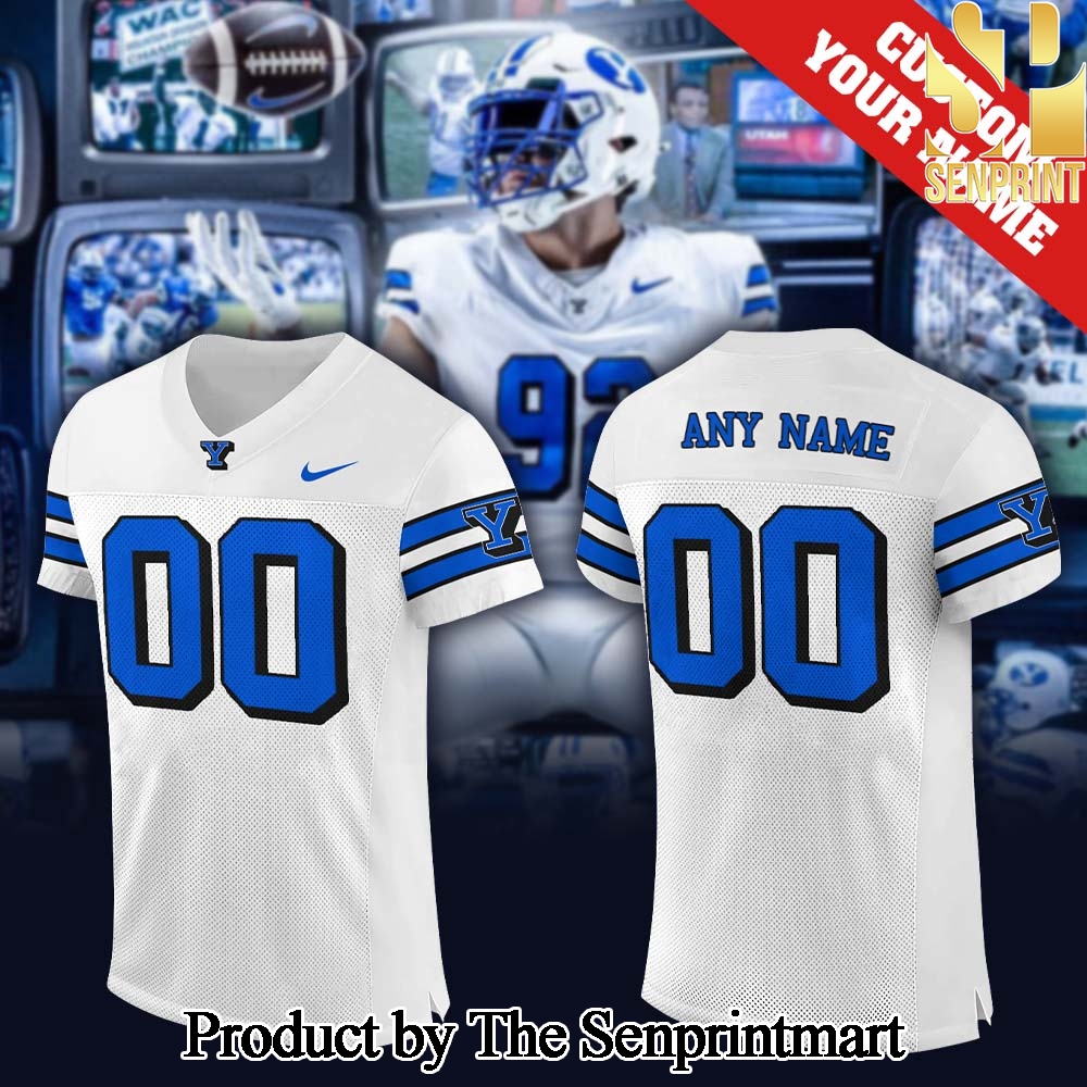 BYU Cougars Football Full Printed Unisex Jersey SEN2182