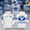 BYU Cougars NCAA Big12 Full Printed Unisex Blue Hoodie SEN2180