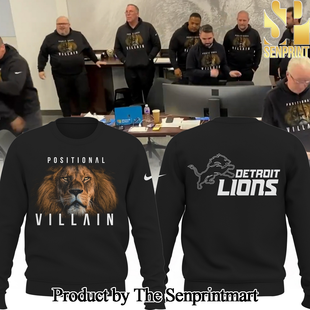 Detroit Lions For Sport Fans All Over Print Combo SweatShirt SEN2062