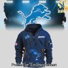 Detroit Lions Gift Ideas 3D Gray Hoodie SEN2047