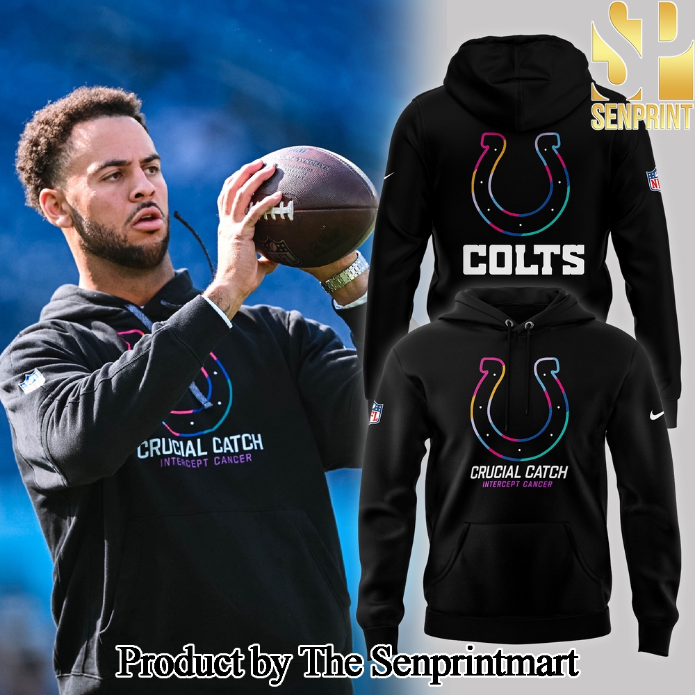 Indianapolis Colts 2024 NFL Crucial Catch For Fans All Over Print Hoodie SEN1964