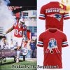 Royal New England Patriots Rewind Club Fleece Pullover Hoodie SEN2024