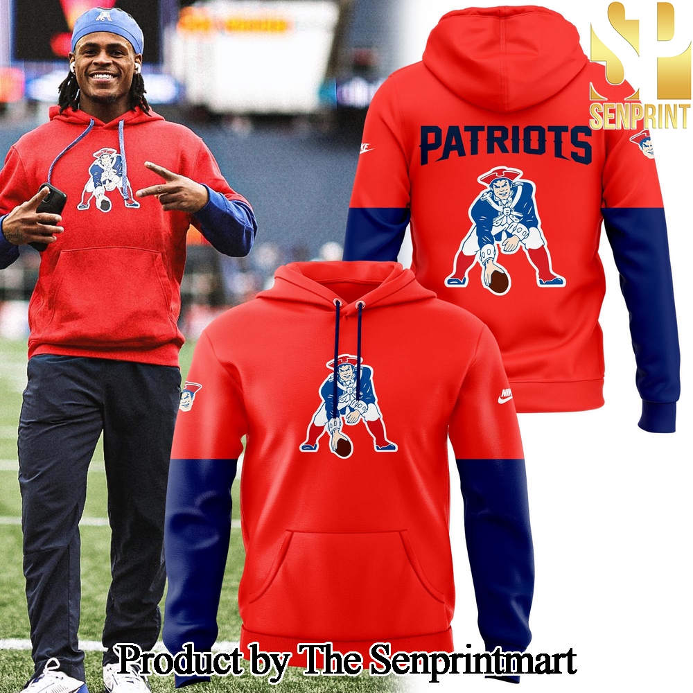 New England Patriots Gift Ideas All Over Printed Hoodie SEN1933