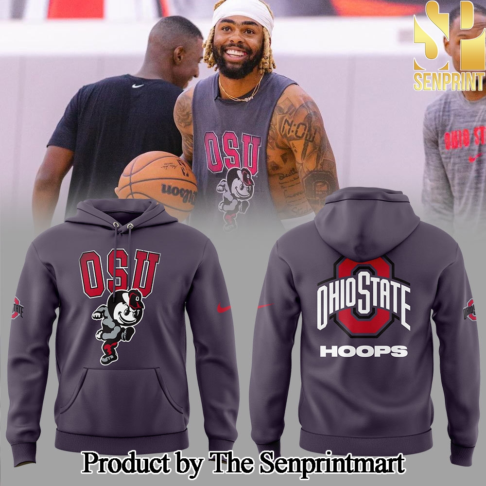 Ohio State Hoops For Sport Fans Full Printing Hoodie SEN1828