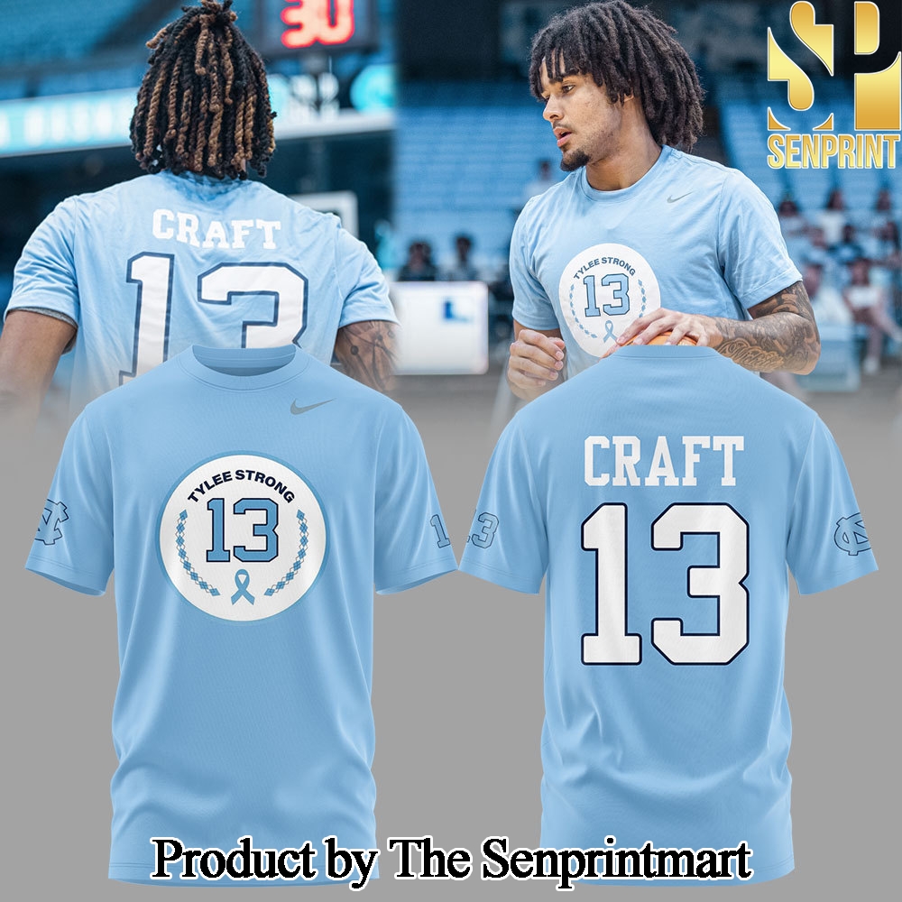 UNC Basketball memory of Tylee Craft For Sport Fans 3D Shirt SEN1893