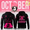 Anaheim Ducks 2024 NHL Breast Cancer Awareness Month Casual All Over Print Hoodie SEN2811