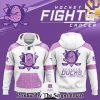 Anaheim Ducks 2024 NHL Breast Cancer Awareness Month Casual All Over Print Hoodie SEN2811