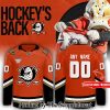 Anaheim Ducks Orange Home Breakaway For Sport Fans Full Printing Jersey SEN2815