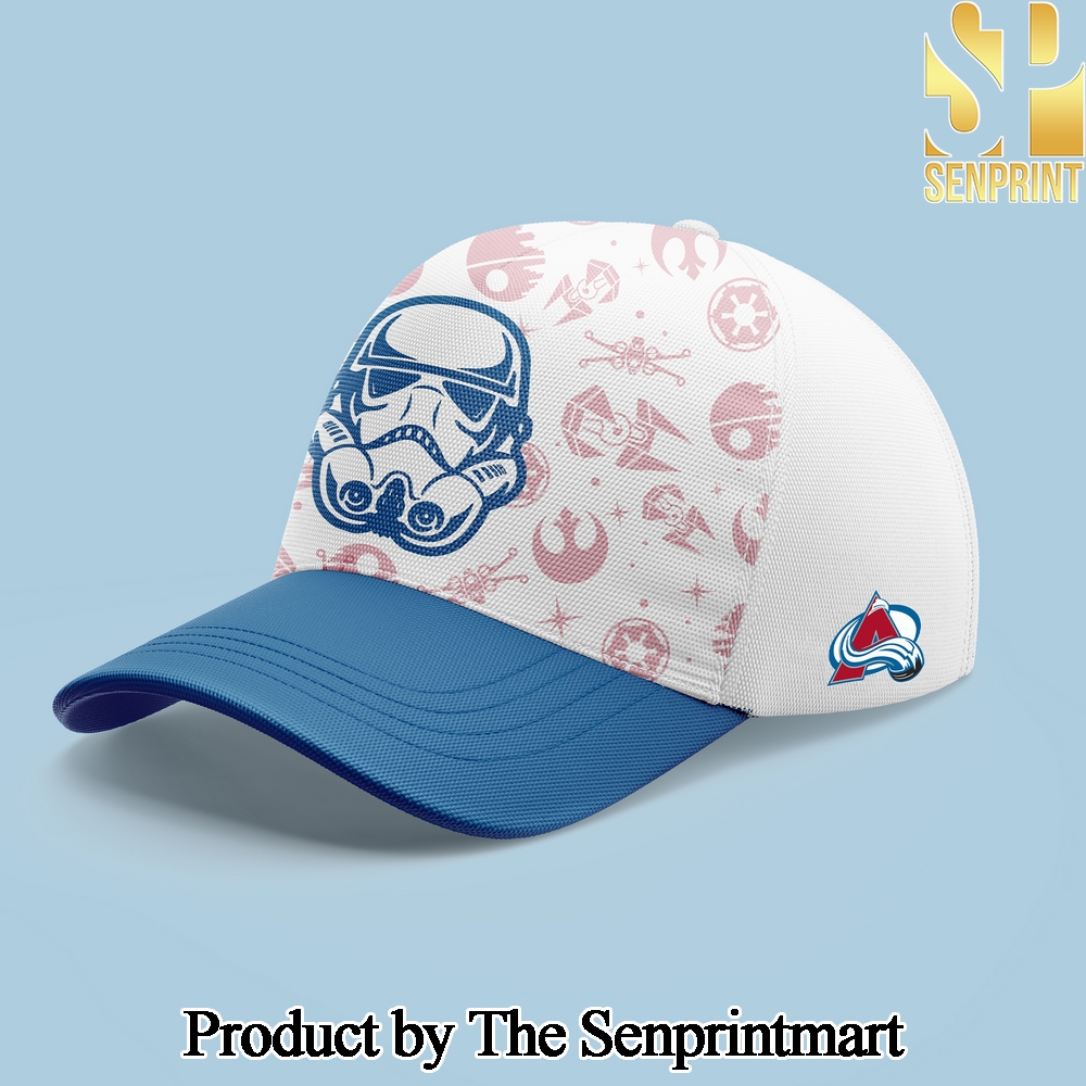 Colorado Avalanche x Star Wars Night For Sport Fans 3D Cap SEN2938