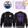 Edmonton Oilers 2024 Hockey Fights Cancer Full Printing Unisex Polo SEN2975