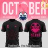 Edmonton Oilers 2024 NHL Breast Cancer Awareness Month Casual Full Printed Sweatshirt SEN2960