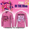 Florida Panthers Pink In The Rink All Over Printed Hockey Jersey White Color SEN2988