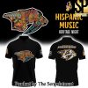 Nashville Predators Hispanic Music Heritage Night 2024 Casual 3D Tshirt SEN3024