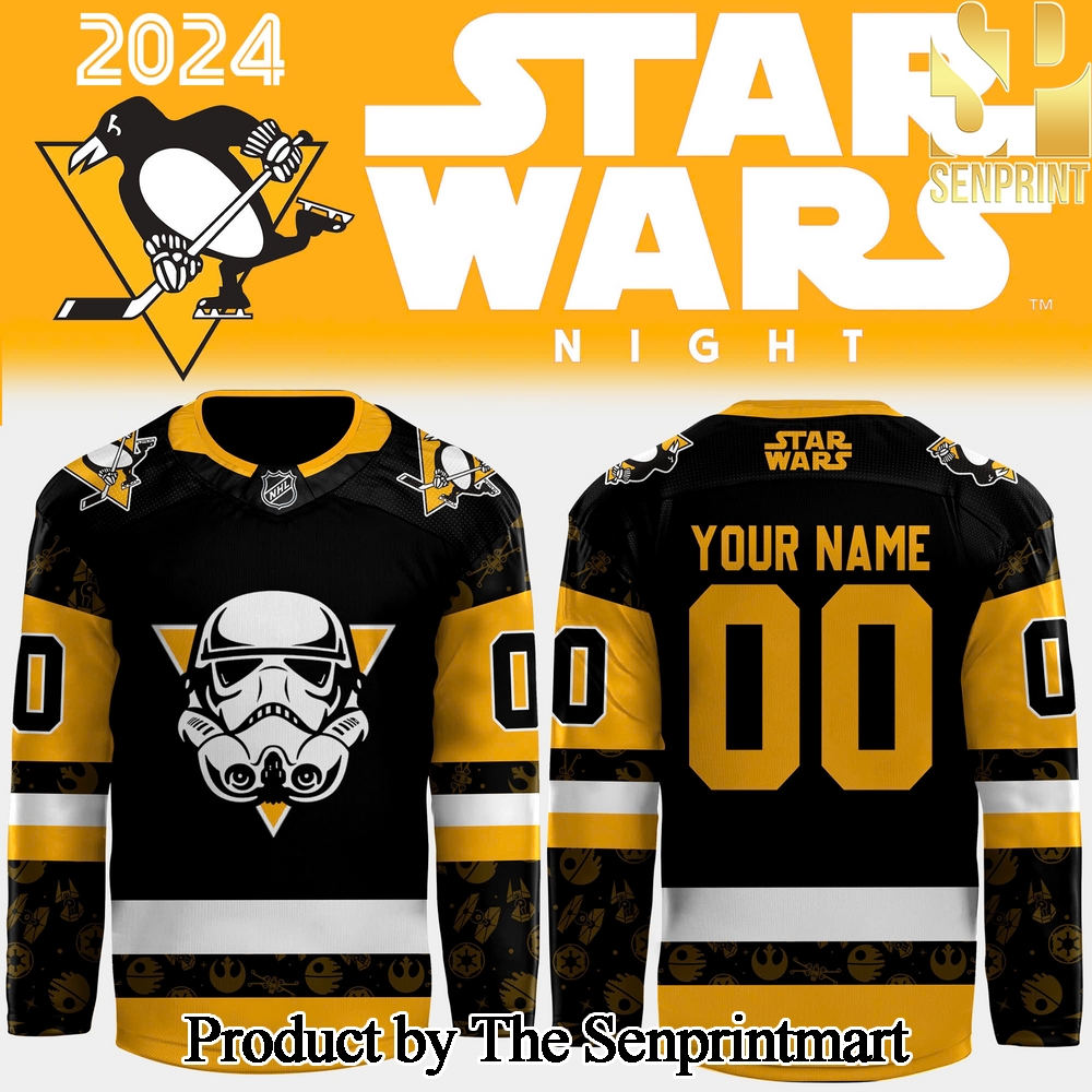 Pittsburgh Penguins x Star Wars Night For Sport Fans 3D Jersey SEN3032