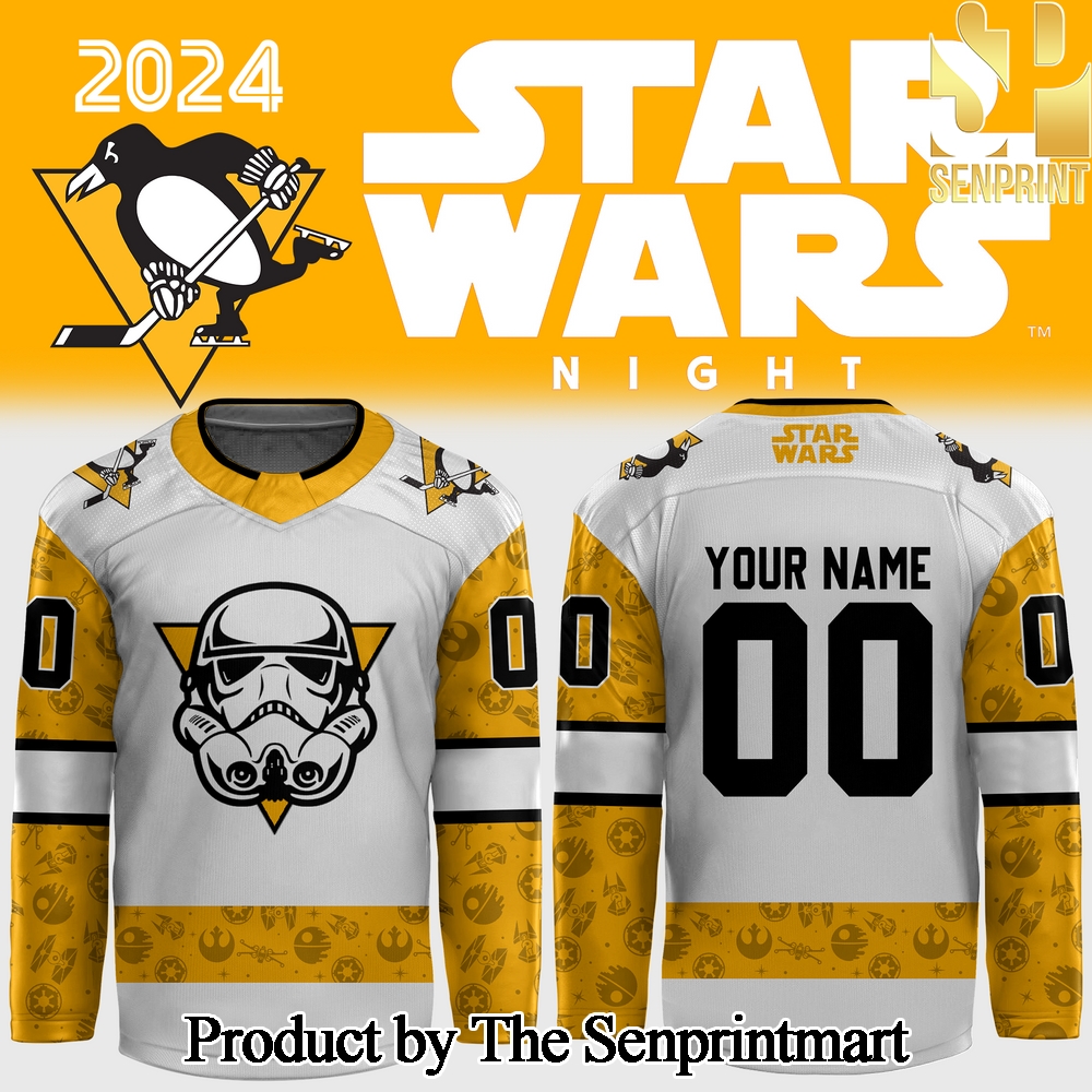 Pittsburgh Penguins x Star Wars Night For Sport Fans 3D Jersey SEN3035