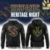 Seattle Kraken Inaugural Hispanic Heritage Night Combo Hoodie Jogger Cap SEN3054