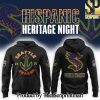 Seattle Kraken Inaugural Hispanic Heritage Night Combo Hoodie Jogger Cap SEN3060