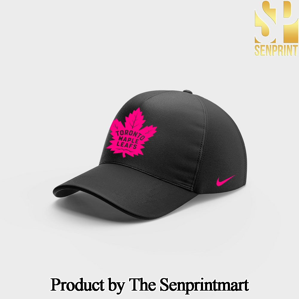 Toronto Maple Leafs 2024 NHL Breast Cancer Awareness Month Cap SEN3101