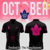 Toronto Maple Leafs 2024 NHL Breast Cancer Awareness Month Premium Tee SEN3086