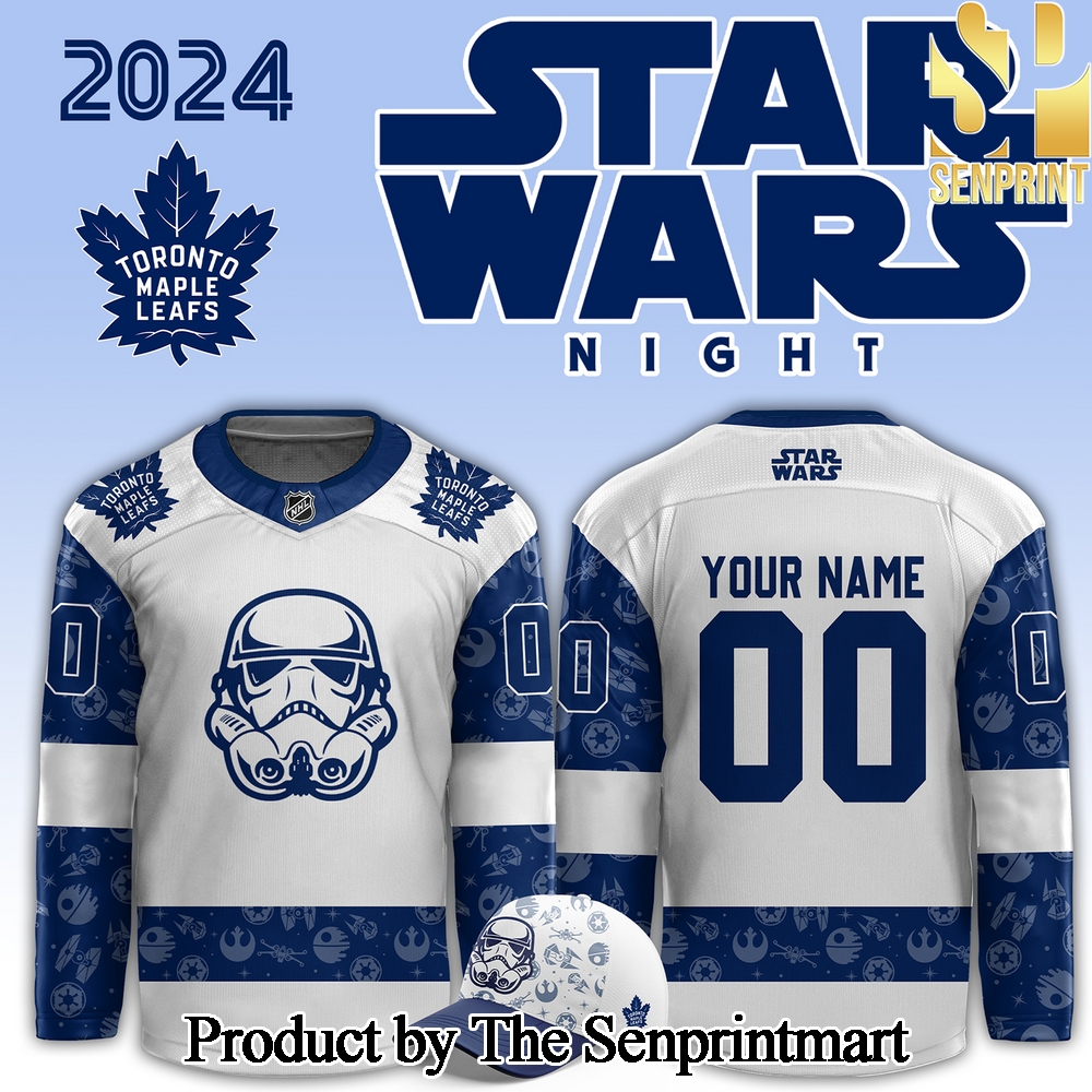 Toronto Maple Leafs x Star Wars Night For Fans All Over Printed Jersey SEN3103