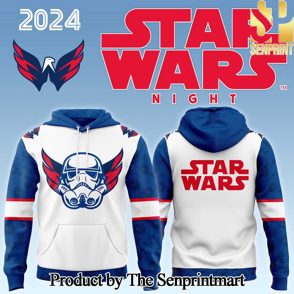 Washington Capitals x Star Wars Night Unique Full Printing Hoodie SEN3155