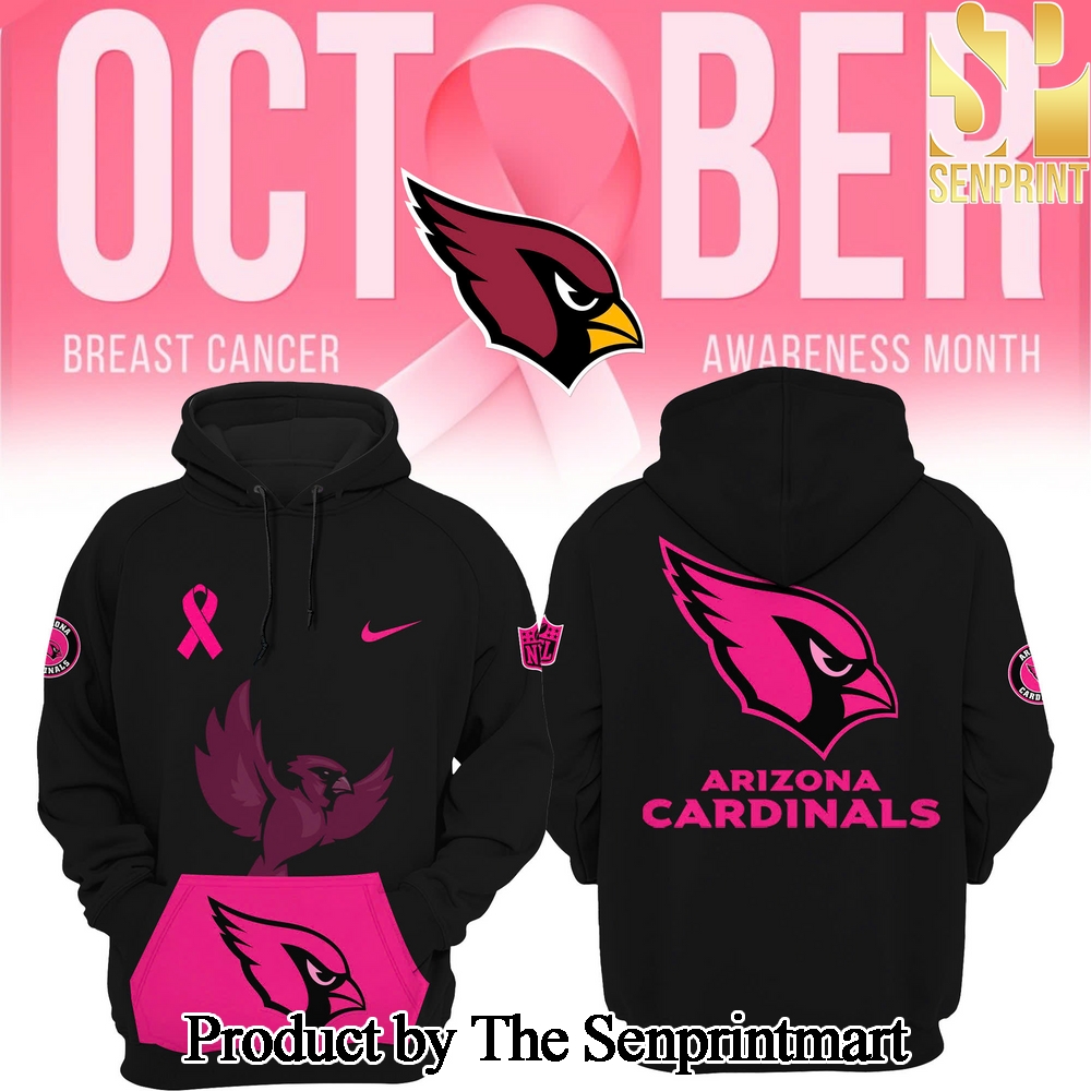 Arizona Cardinals 2024 NFL Crucial Catch Club Unique All Over Printed Pullover Hoodie SEN2854