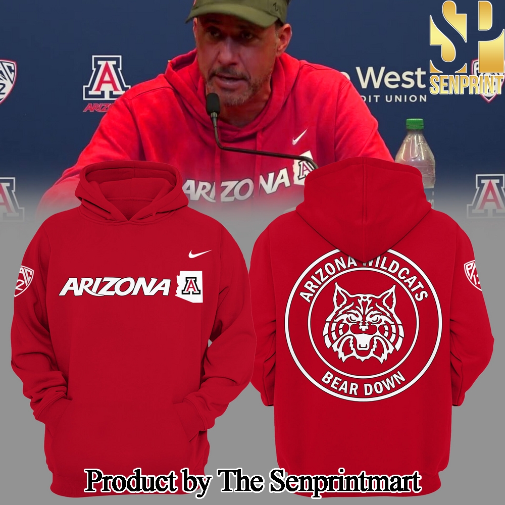 Arizona Wildcats For Sport Fans All Over Printed Red Hoodie SEN2862