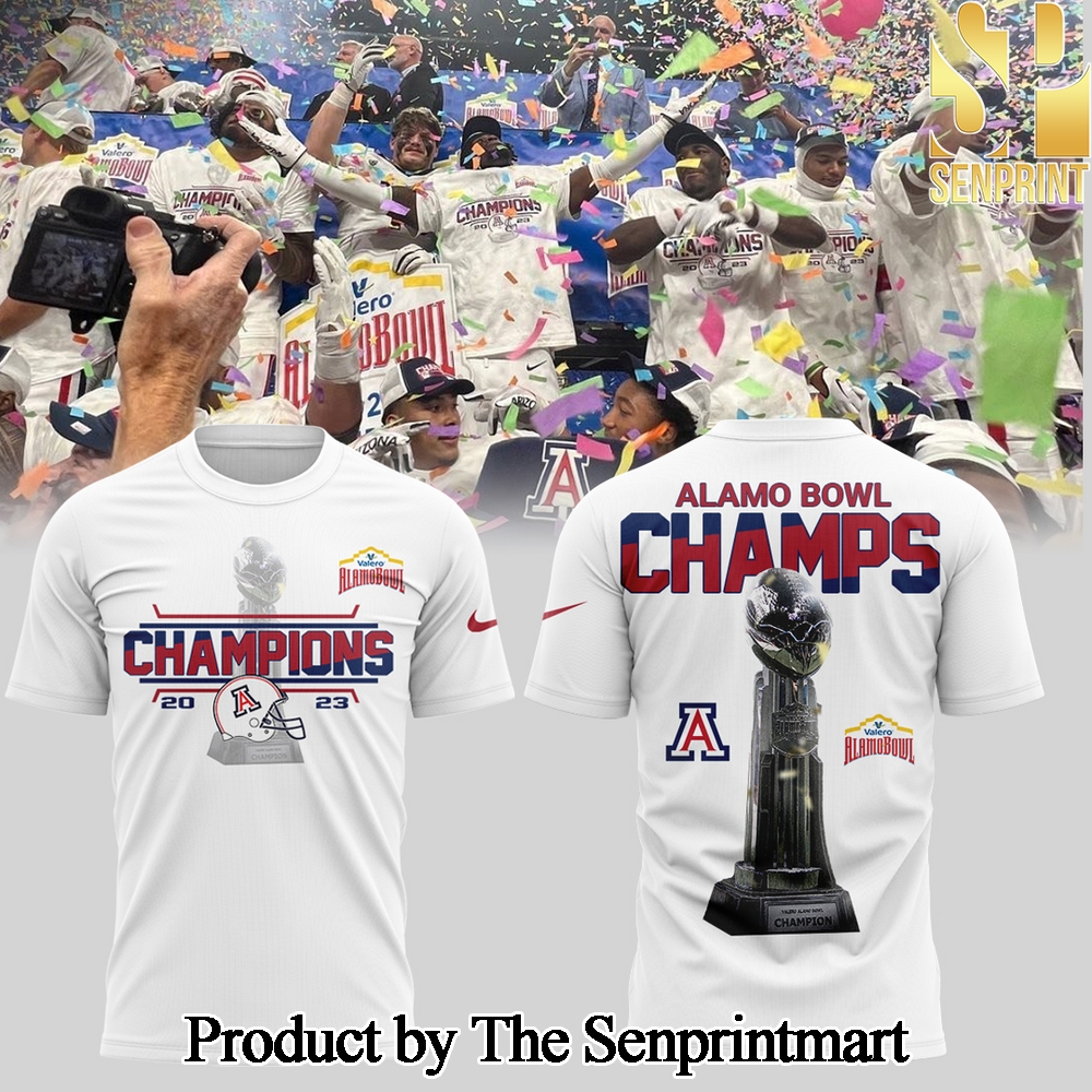 Arizona Wildcats For Sport Fans All Over Printed White Tee Shirt SEN2860