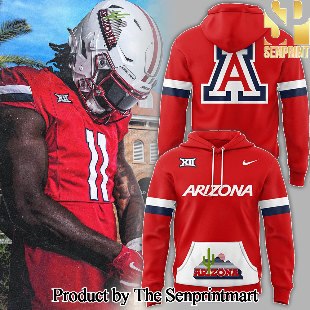 Arizona Wildcats NCAA 2024 For Sport Fans All Over Printed Hoodie SEN2857