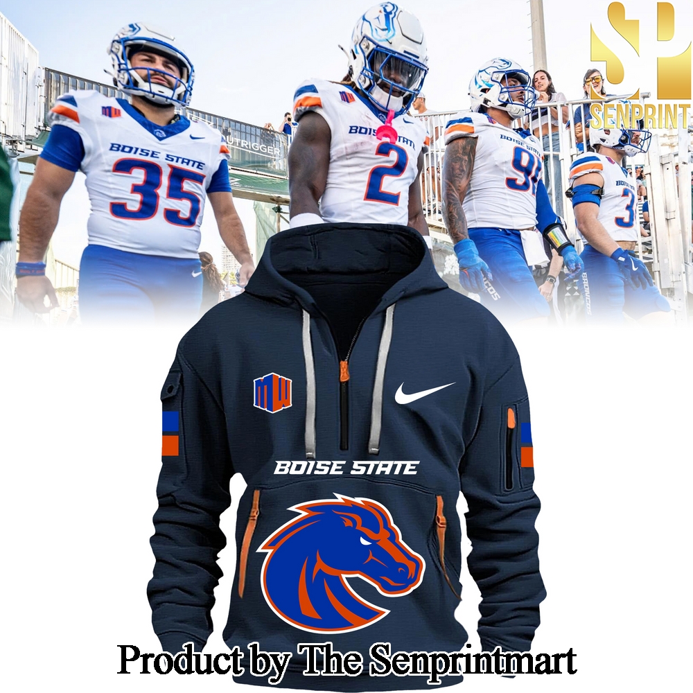 Boise State Broncos 2024 Football Team For Sport Fans 3D Navy Hoodie SEN2873