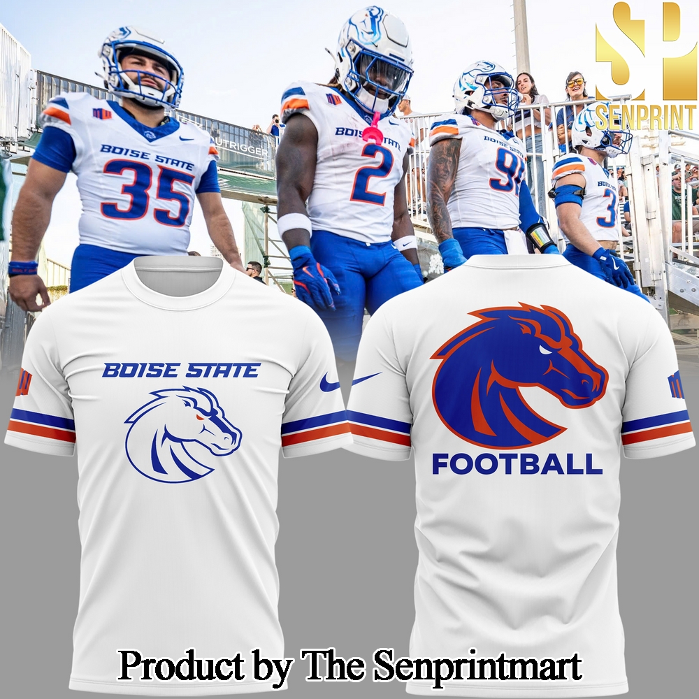 Boise State Broncos 2024 Football Team For Sport Fans 3D Tshirt SEN2888