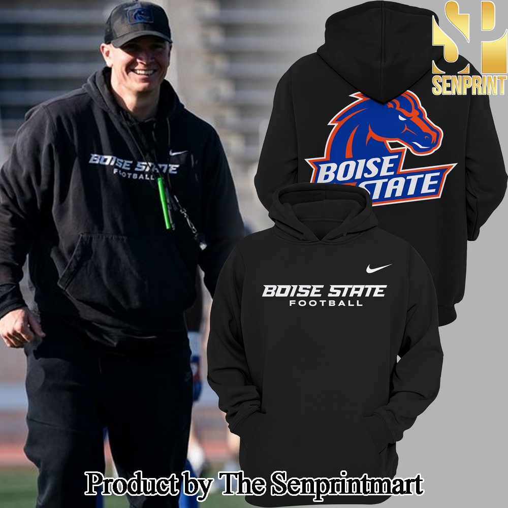 Boise State Broncos football coach For Fans Full Printed hoodie SEN2897