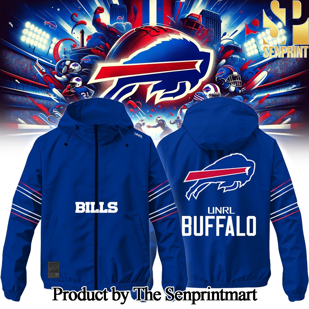 Buffalo Bills For Fans Full Printed Hooded Wind Jacket SEN2911